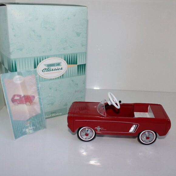 Hallmark Other - Vintage Hallmark Kiddie Car Classics 1964-1/2 FORD MUSTANG Red Gift New In Box